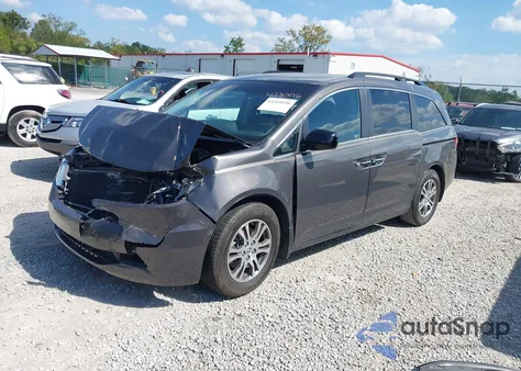 2012 Honda Odyssey Ex from USA, damaged, VIN 5FNRL5H43CB143422